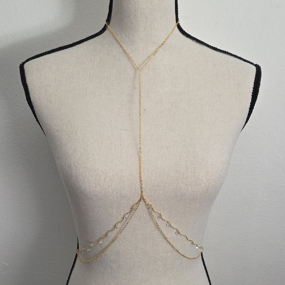 Gold Body Chain Jewelry